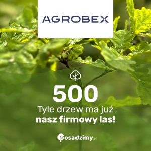 Agrobex posadził 500 drzew