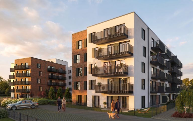 Nove Garby etap III - wizualizacja osiedla pod Poznaniem